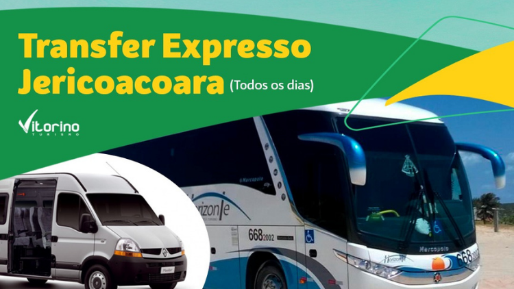 🚐 Transfer Expresso Jericoacoara (Ida e Volta)